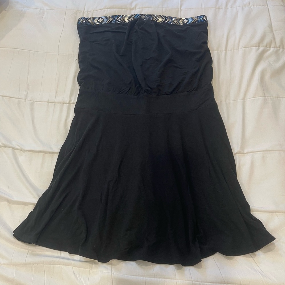 White House | Black Market Drop Waist Dress